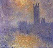 Claude Monet The Houses of Parliament Spain oil painting artist
